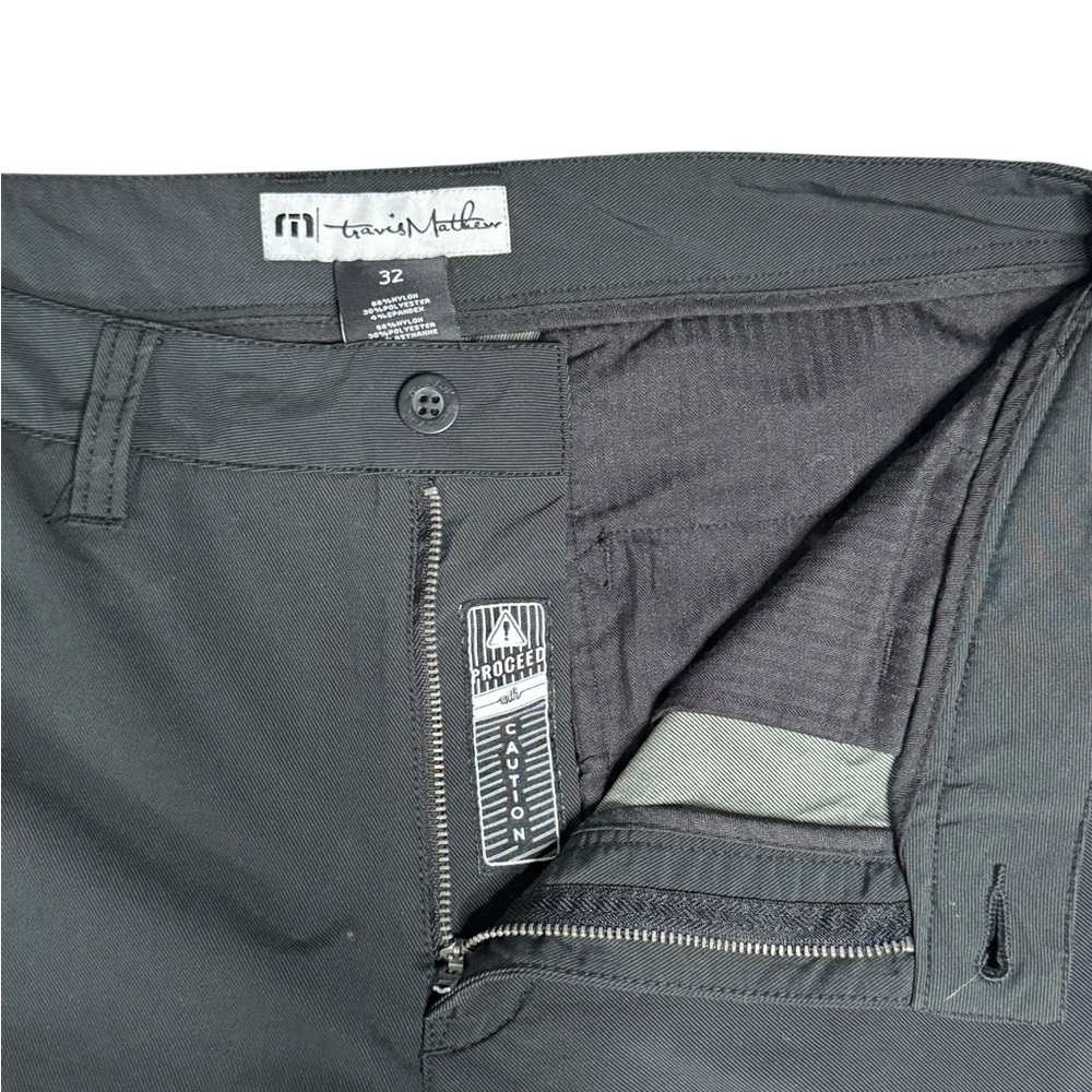 Travis Mathew Men’s Black Pants 32 Stretch Golf Athleisure N56 - Picture 2 of 5